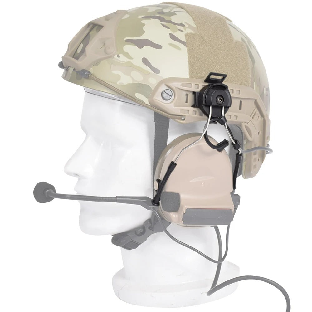 SINAIRSOFT Tactical Helmet Rail Adapter Mount Ops-Core Helmet Rail Airsoft Headset holder