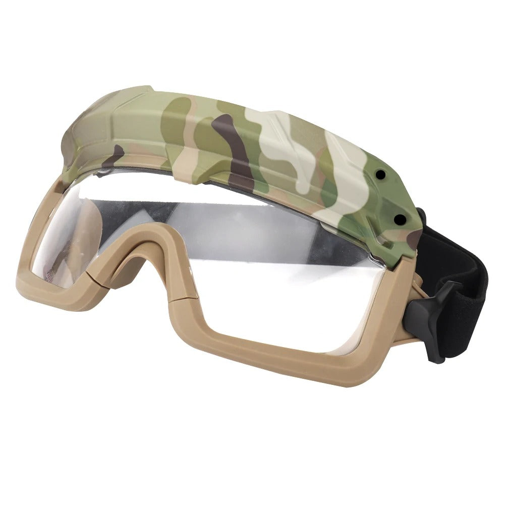 SINAIRSOFT Tactical Helmet Safety Goggles  Hunting Protective Glasses