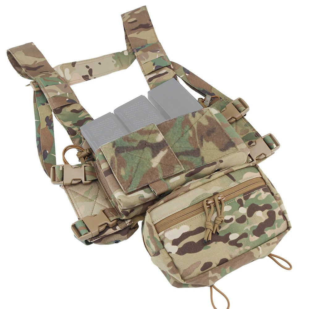 SINAIRSOFT Tactical MK4 Chest Rig Micro Fight Chassis Half Flap Vest