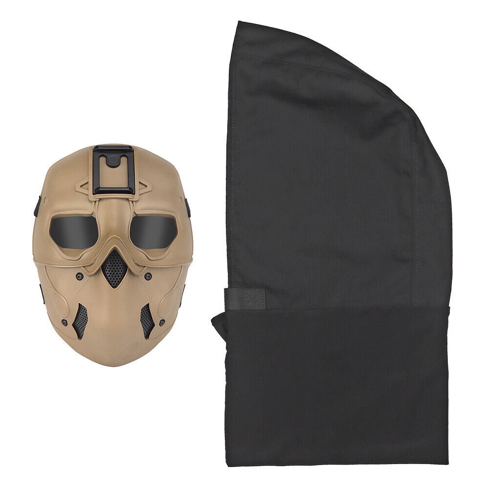 SINAIRSOFT Full Face Tactical Breathable W/ Headgear Mask