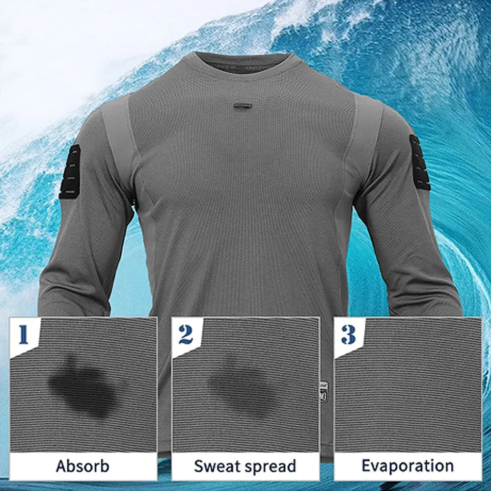 EMERSONGEAR Blue Label Series UMP Frogman Single Guide Tactical T-shirt Tops