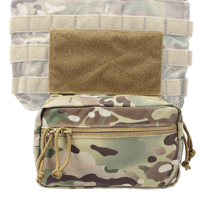 SINAIRSOFT Tactical Drop Pouch Front Sub Abdominal Carrying Kit Bag for Tactical Chest Rig