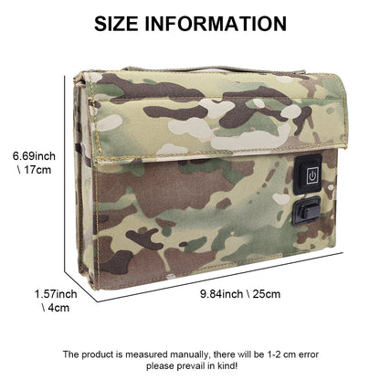 SINAIRSOFT Tactical 9mm Magazine Pouch Warmer Adjust IPSC USB Power Bag Mag