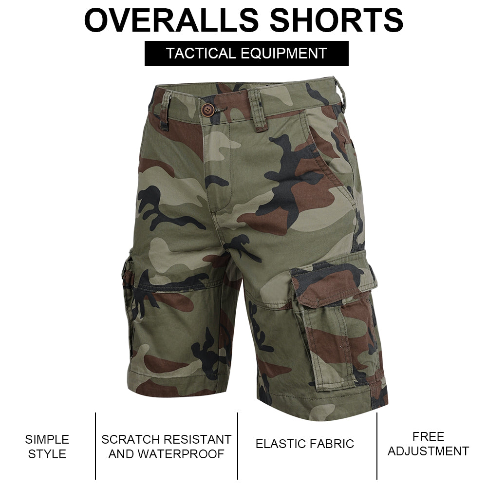 SINAIRSOFT Tactical Men's Cargo Shorts Outdoor Hiking Fishing Relaxed Shorts