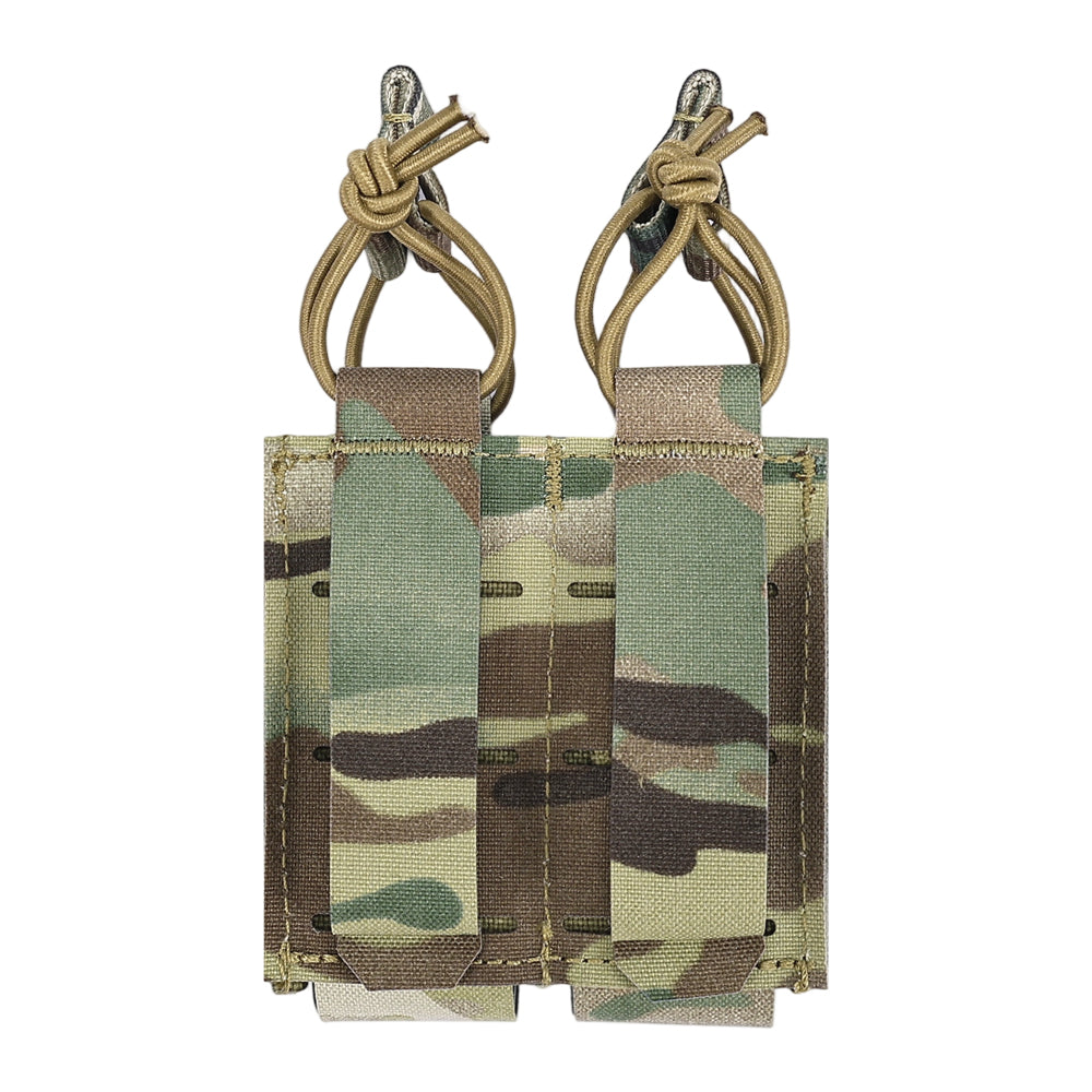 SINAIRSOFT 9mm Double Magazine Pouch Built-in MGA Support Frame Quick Release