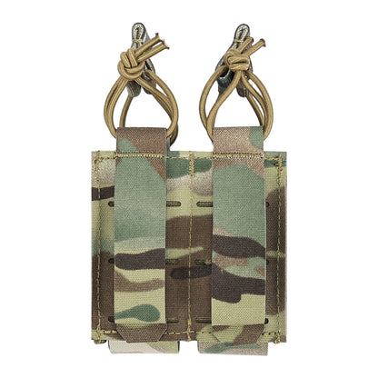 SINAIRSOFT 9mm Double Magazine Pouch Built-in MGA Support Frame Quick Release
