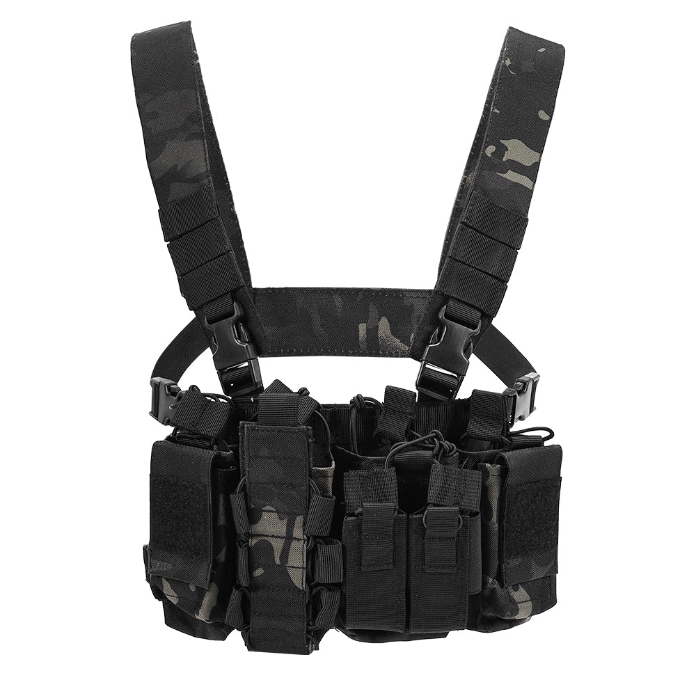 SINAIRSOFT Tactical D3CR Chest Rig Harness Assault Plate Carrier Front Mission Panel Vest