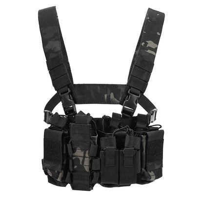 SINAIRSOFT Tactical D3CR Chest Rig Harness Assault Plate Carrier Front Mission Panel Vest