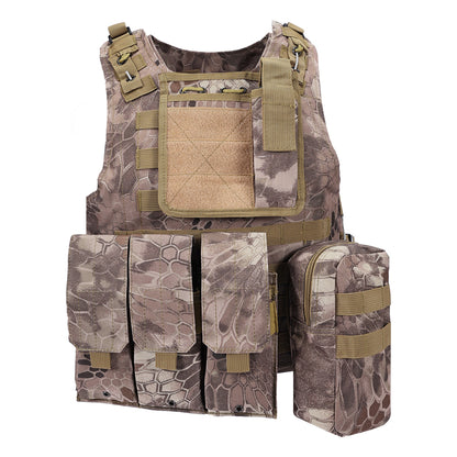 SINAIRSOFT Tactical Vest Molle Combat Assault Plate Carrier for Paintball