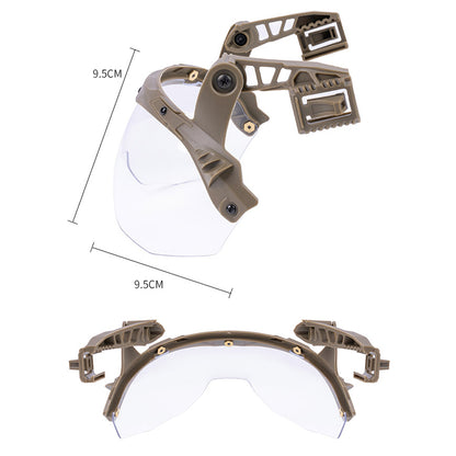 SINAIRSOFT Tactical Wendy Helmet 3.0 Goggles Flippable