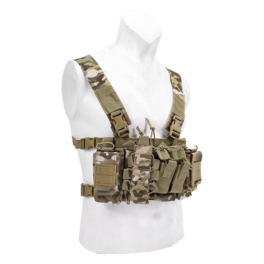 SINAIRSOFT Tactical D3CR Chest Rig Harness Assault Plate Carrier Front Mission Panel Vest
