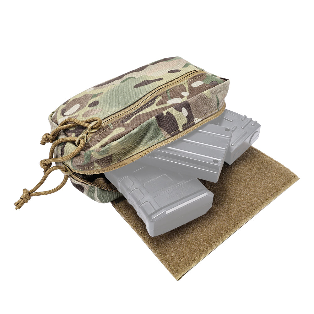SINAIRSOFT Tactical Drop Pouch Front Sub Abdominal Carrying Kit Bag for Tactical Chest Rig