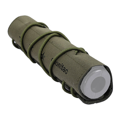 SINAIRSOFT Tactical Suppressor Silencer Cover 7'' Laser Protective Muffler Heat