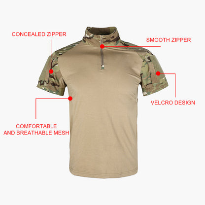 SINAIRSOFT Men's Combat G4 T-Shirt Frog Top