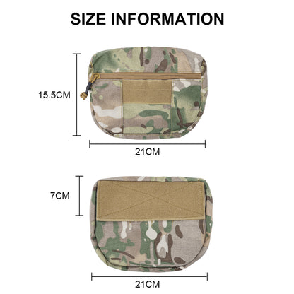SINAIRSOFT Tactical Molle Chest Rig Drop Dump Pouch Bag For CRM CRX D3 Vest