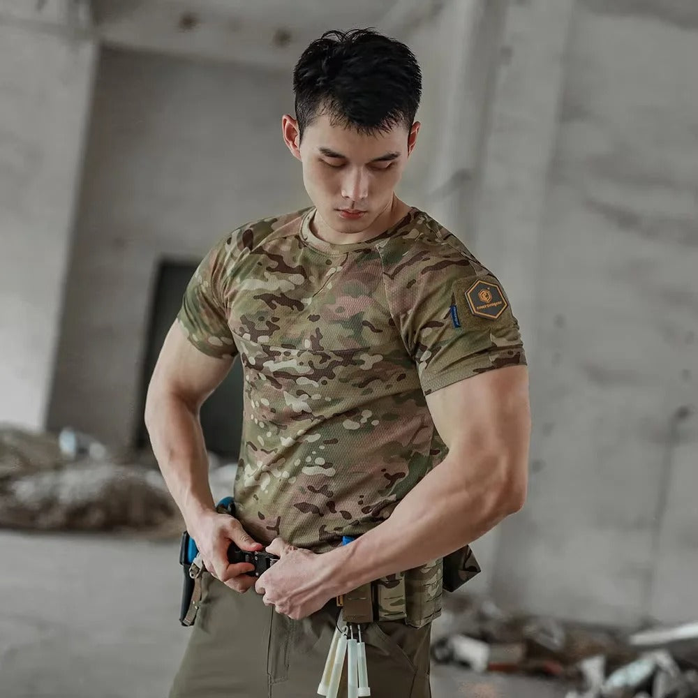 EMERSONGEAR Blue Label Newt Functional T-shirts Tactical Cut Shirts Daily Tops