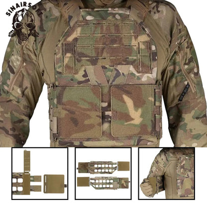 SINAIRSOFT Tactical KZ Plate Carrier Cummerbund MOLLE Belt Agilit Style K19 KZ Vest Plate