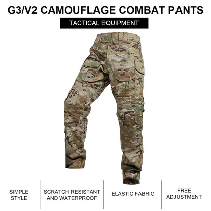 SINAIRSOFT Men's Tactical G3 Camouflage Pants Hunting Clothes