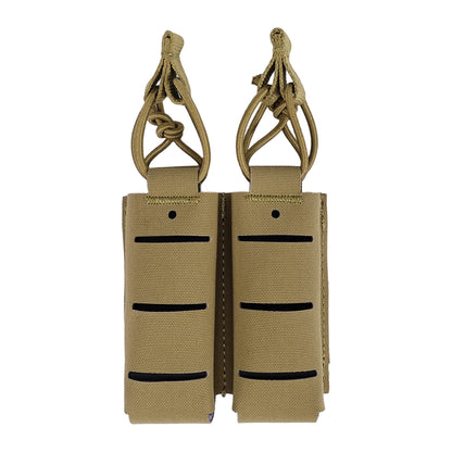 SINAIRSOFT 9mm Double Magazine Pouch Built-in MGA Support Frame Quick Release