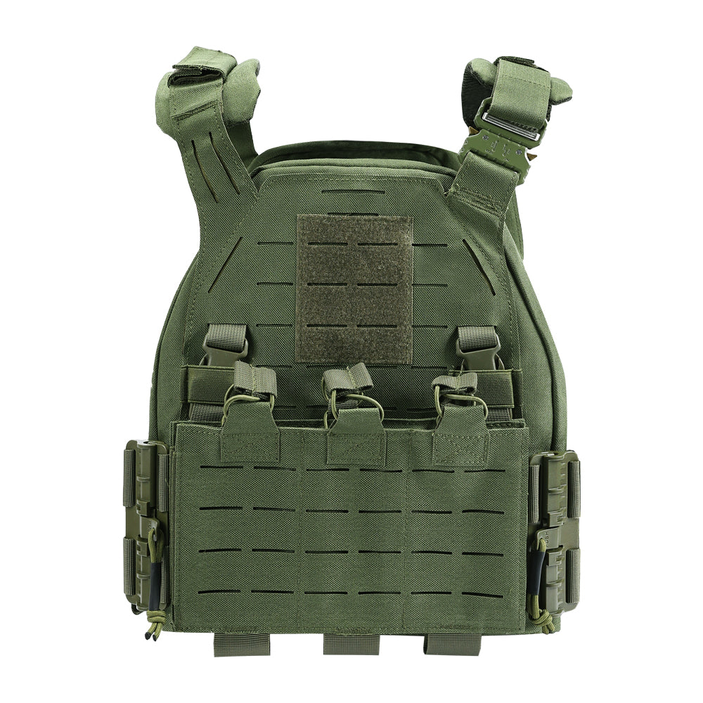 SINAIRSOFT Tactical Vest Adjustable CS Plate Carried Vest Quick Release laser cut