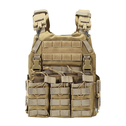 SINAIRSOFT Tactical Quick Release Vest Lightweight Utility Molle