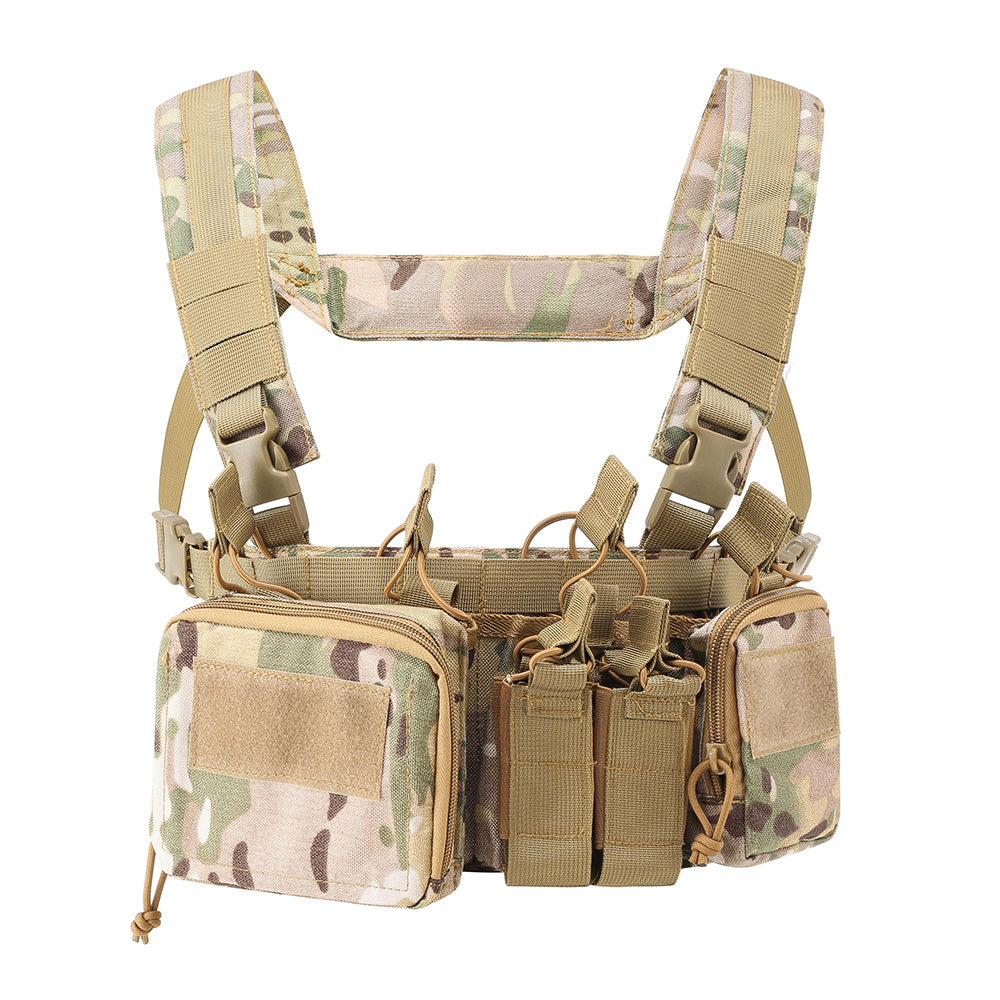 SINAIRSOFT Airsoft Tactical Chest Rig Vest Equipment Magazine Pouch