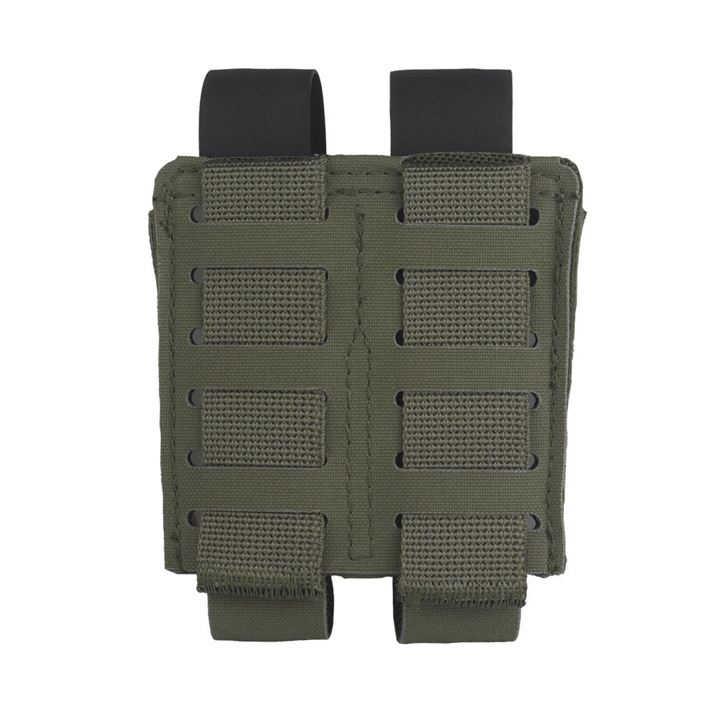SINAIRSOFT Camo Style Pistol Mag Pouch MOLLE Fast 9MM Single Mag Pouch