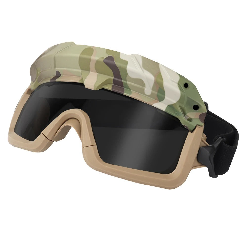 SINAIRSOFT Tactical Helmet Safety Goggles  Hunting Protective Glasses