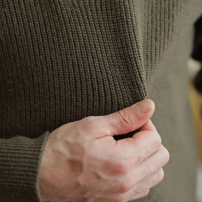 EMERSONGEAR Wool Blend High-neck Sweatshirt