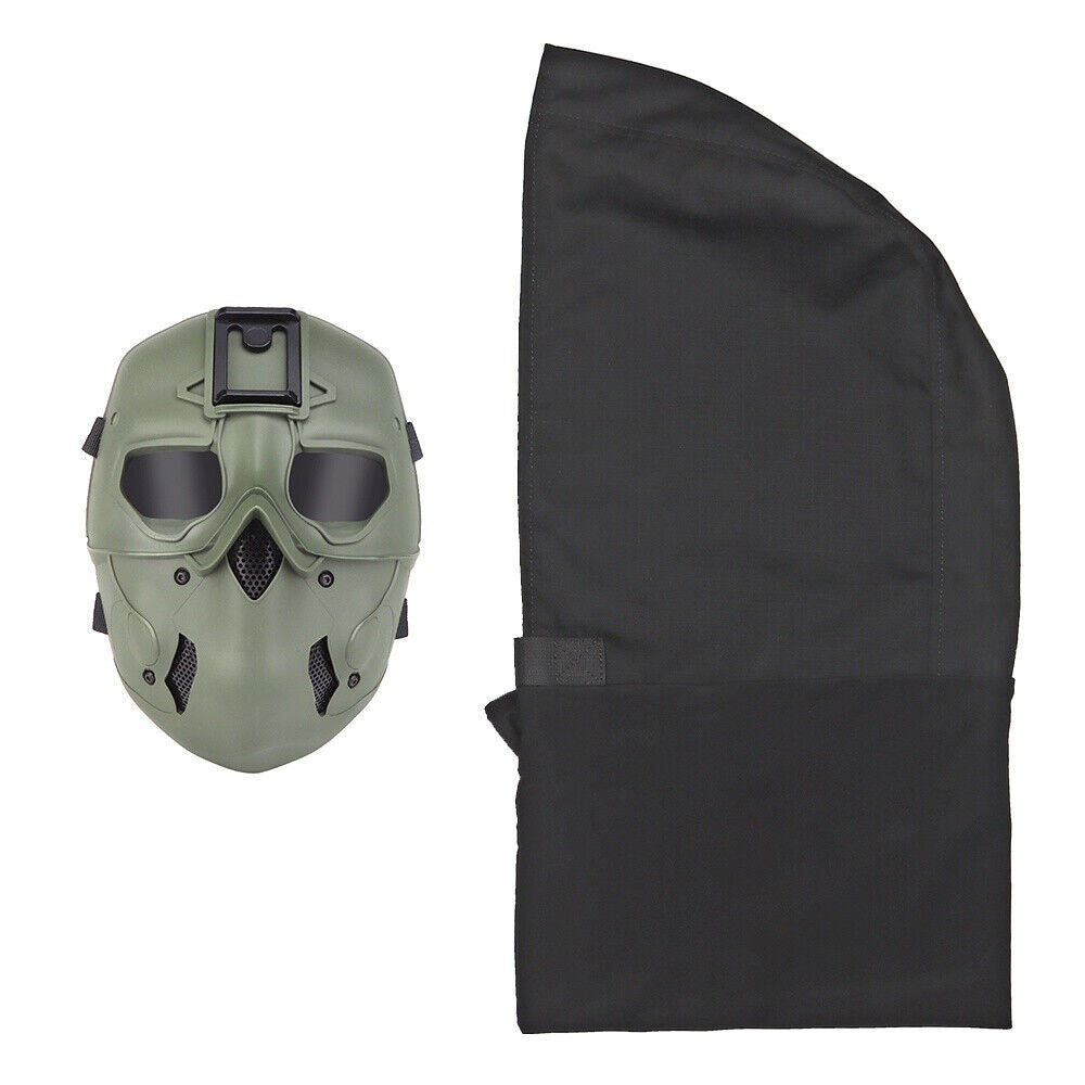 SINAIRSOFT Full Face Tactical Breathable W/ Headgear Mask