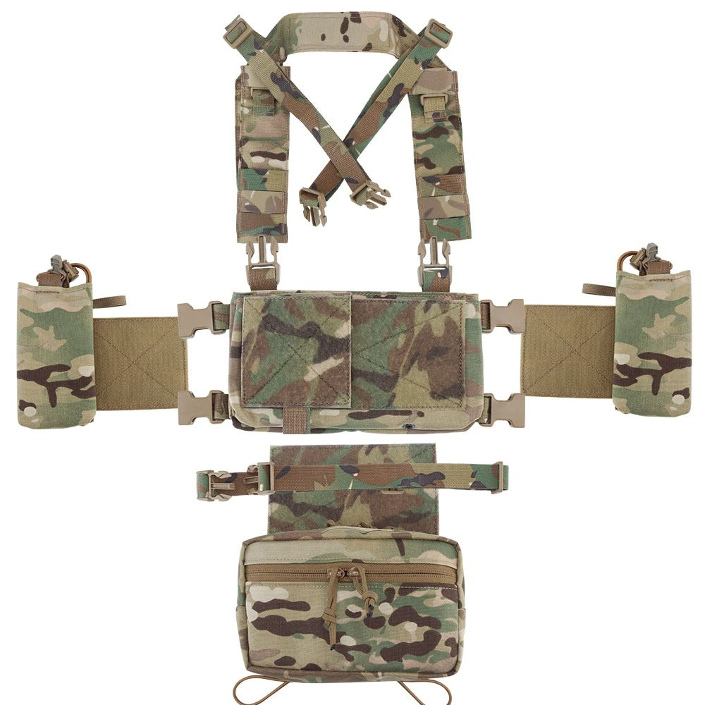 SINAIRSOFT Tactical MK4 Chest Rig Micro Fight Chassis Half Flap Vest