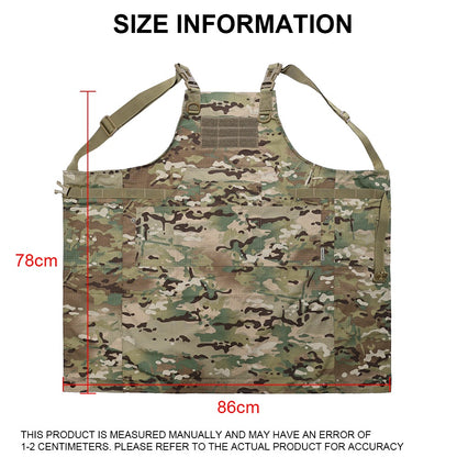 SINAIRSOFT Unisex Sleeveless Tactical Vest Apron