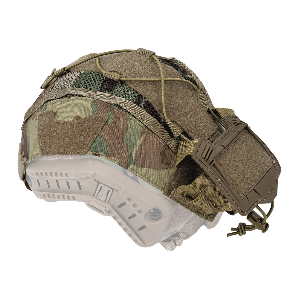 SINAIRSOFT Tactical Helmet Cover For FAST Helmet NVG Battery Pouch