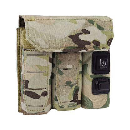SINAIRSOFT Tactical Molle 9mm Magazine Mag Pouch Pistol USB Power Thermostat