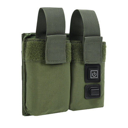 SINAIRSOFT Molle Tactical M4 Double Magazine Pouch Warmer Function Holster