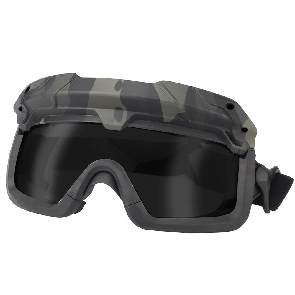 SINAIRSOFT Tactical Helmet Safety Goggles  Hunting Protective Glasses