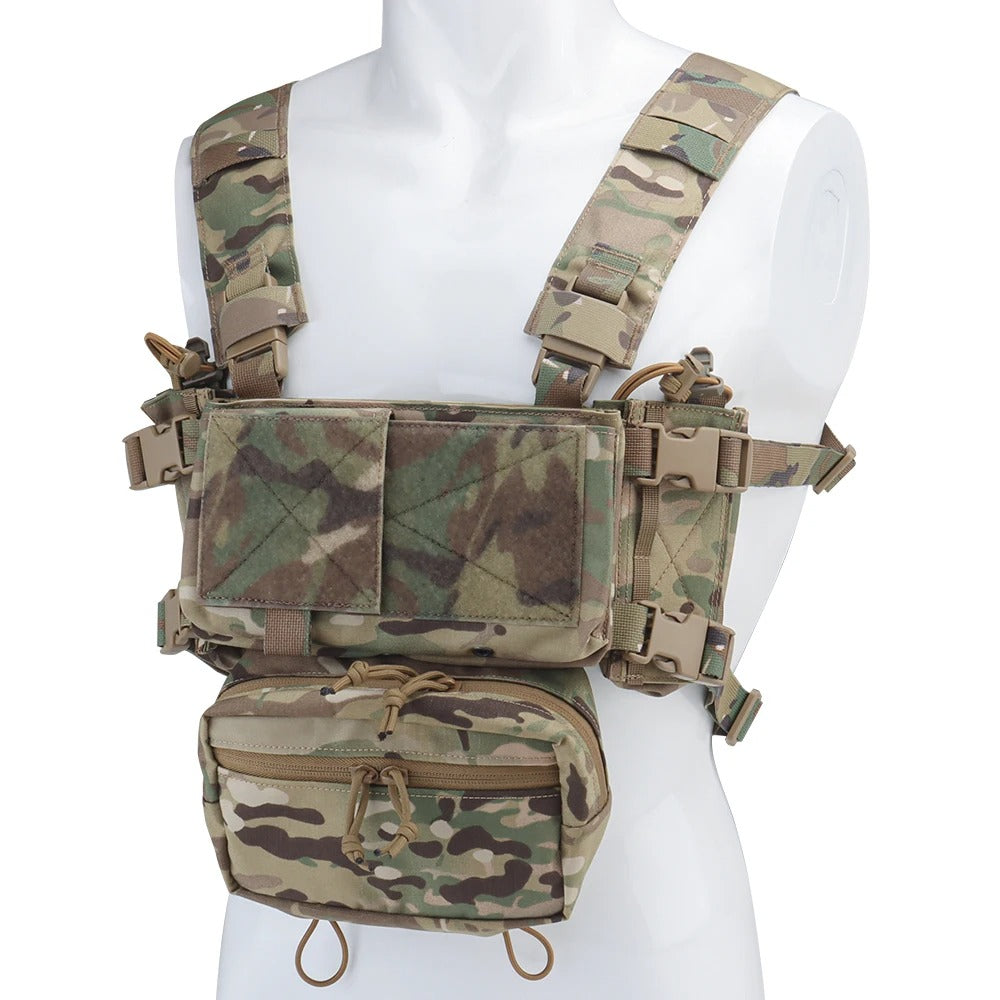 SINAIRSOFT Tactical MK4 Chest Rig Micro Fight Chassis Half Flap Vest