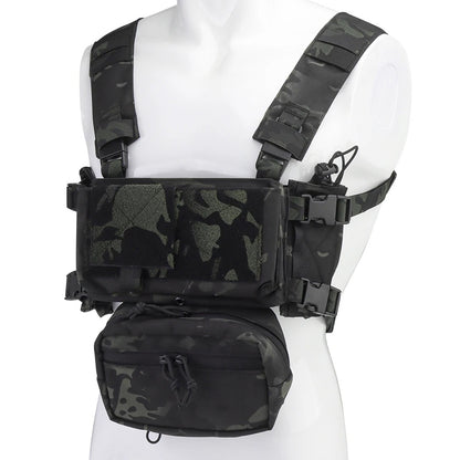 SINAIRSOFT Tactical MK4 Chest Rig Micro Fight Chassis Half Flap Vest