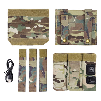 SINAIRSOFT Tactical Molle 9mm Magazine Mag Pouch Pistol USB Power Thermostat