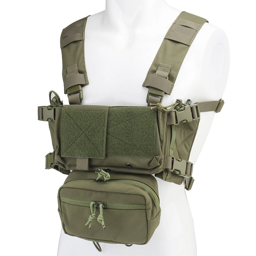 SINAIRSOFT Tactical MK4 Chest Rig Micro Fight Chassis Half Flap Vest