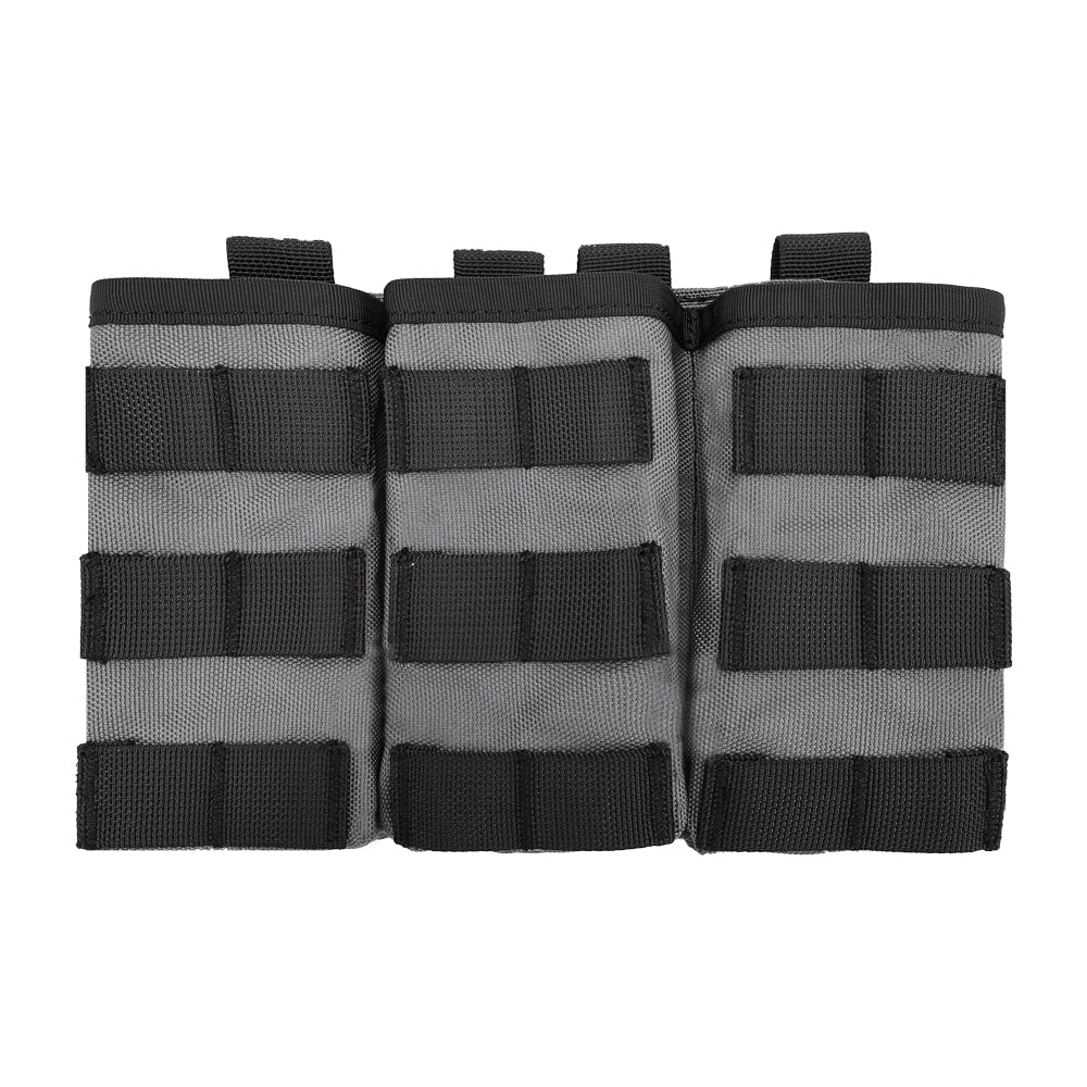 SINAIRSOFT Tactical Molle Triple Magazine Pouch 5.56 7.62 Rifle Mag Holder Airsoft