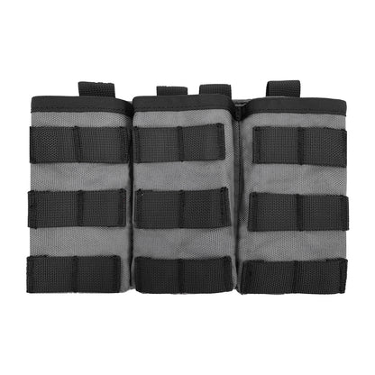 SINAIRSOFT Tactical Molle Triple Magazine Pouch 5.56 7.62 Rifle Mag Holder Airsoft