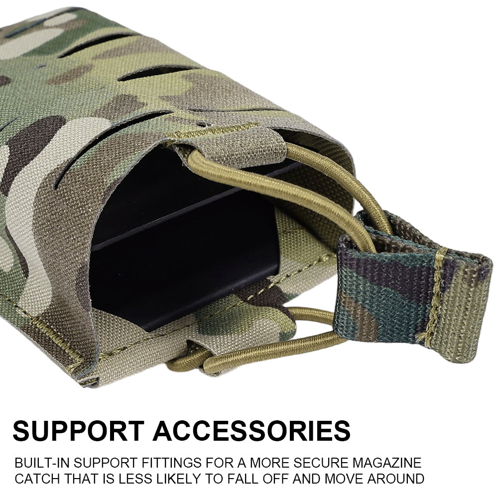 SINAIRSOFT 5.56 M4 Single Magazine Pouch Built-in MGA Support Frame Quick