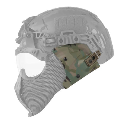 SINAIRSOFT Tactical Helmet 3.0 Guide Rail Side Ear Cover Protection Earmuffs Accessories