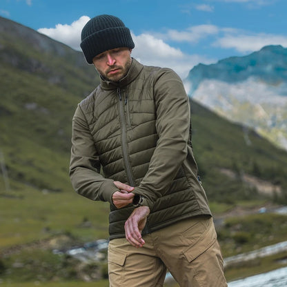 EMERSONGEAR Blue Label Snow Panther Mid-layer Thermal Jacket Warmth Coat