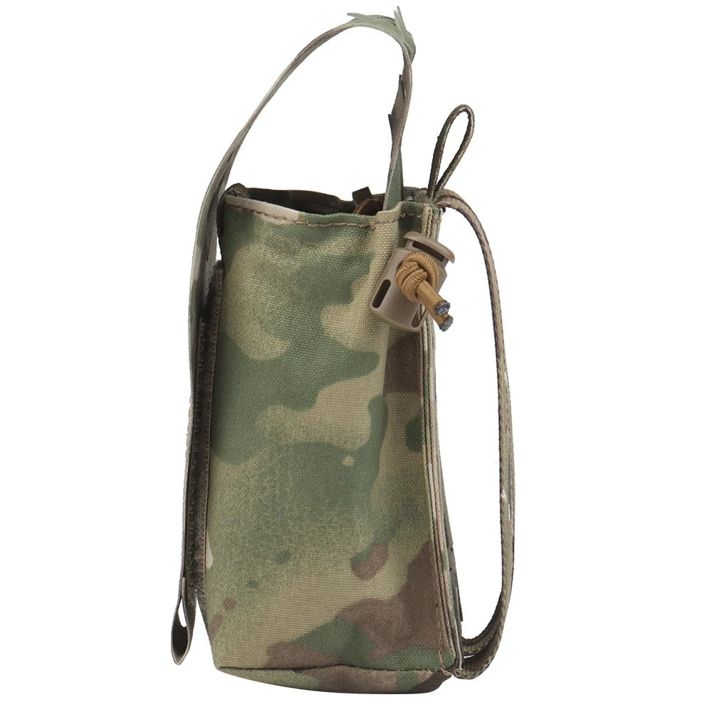SINAIRSOFT SPUD Tactical Double 5.56 7.62 Mag Pouch Molle Radio Bag Storage Pack