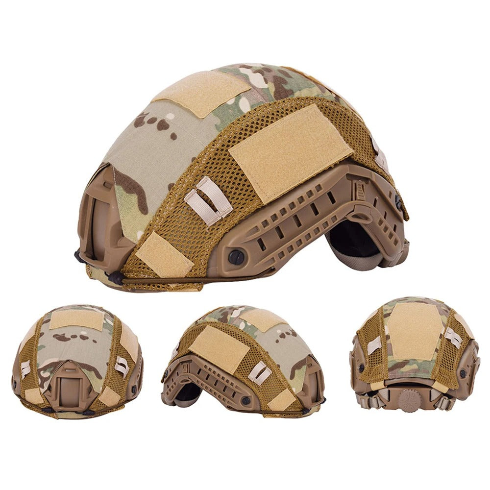 SINAIRSOFT Tactical Airsoft Helmet Cover With Breathable mesh