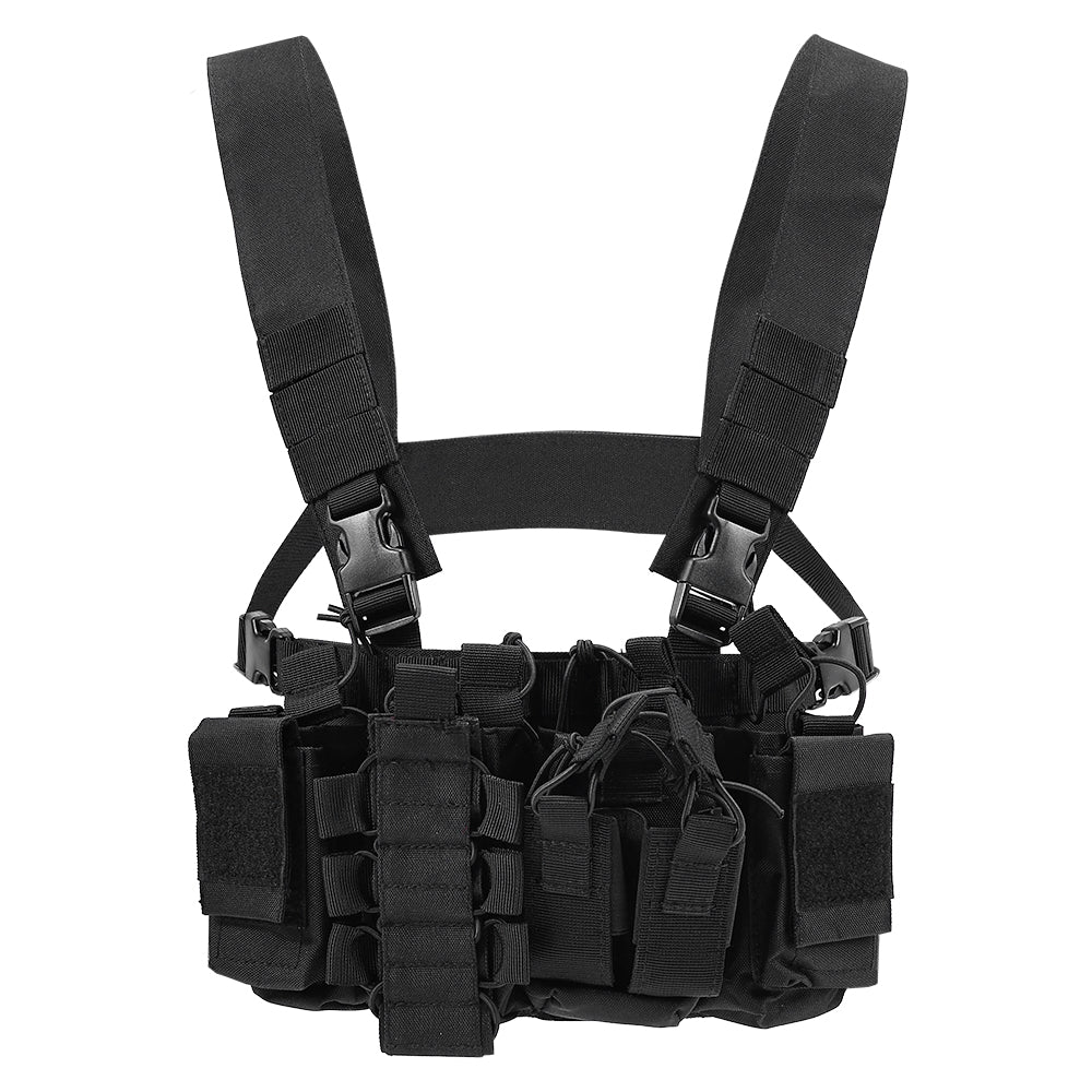 SINAIRSOFT Tactical D3CR Chest Rig Harness Assault Plate Carrier Front Mission Panel Vest