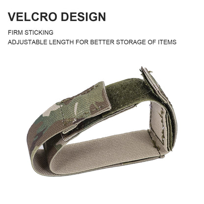 SINAIRSOFT Tactical Magnetic Strap Wire Storage Elastic Functional Rope Hunting Sling