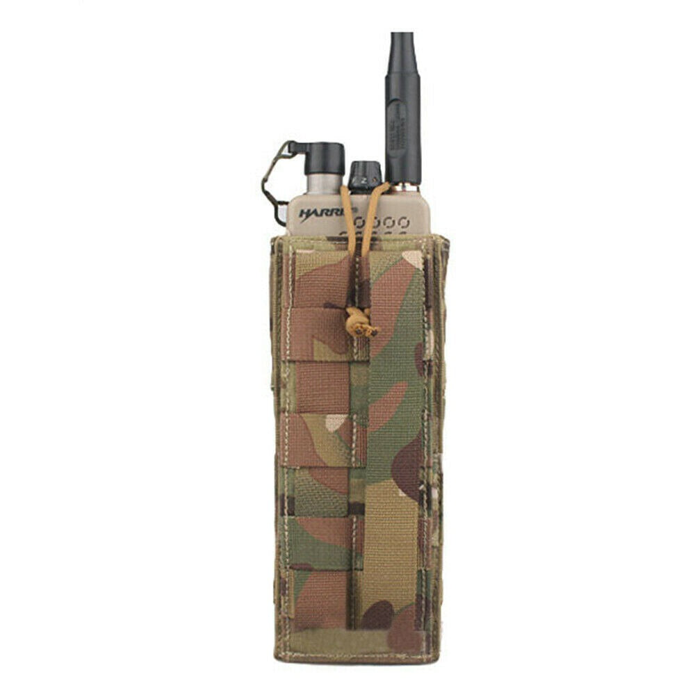 EMERSONGEAR Tactical Molle Radio Pouch Walkie Talkie Carrier Bag